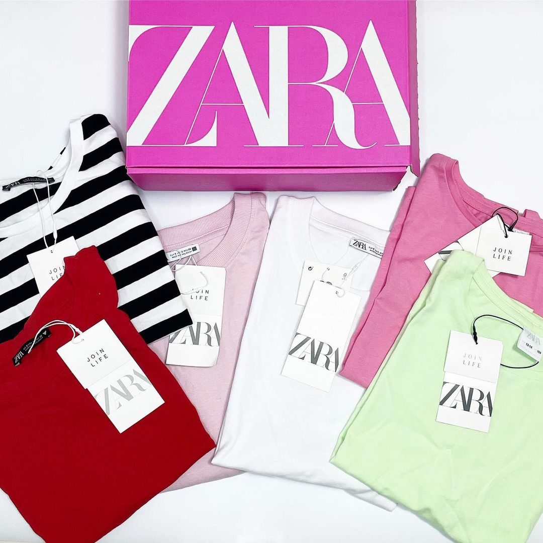 プチプラだからこそできるイロチ買い♡【ZARA】で見つけた「シンプルTシャツ」大特集