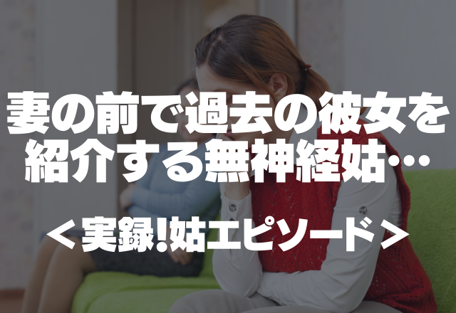 「昔の彼女の方が良い子だったなあ」今の妻の前で過去の彼女を紹介する無神経姑…＜実録！姑エピソード＞