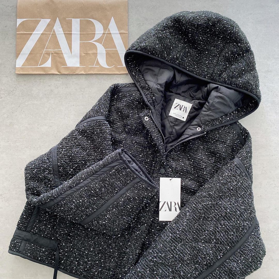 まだ寒いこの時期に。【ZARA】の「肉厚アウター」がハイセンス | コーデスナップ