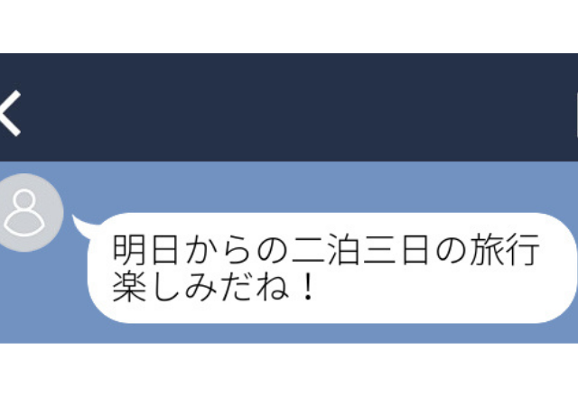 【大嘘】「二泊三日の旅行楽しみだね！」出張じゃなかったのかよ！＜実録！浮気LINEエピソードSP＞