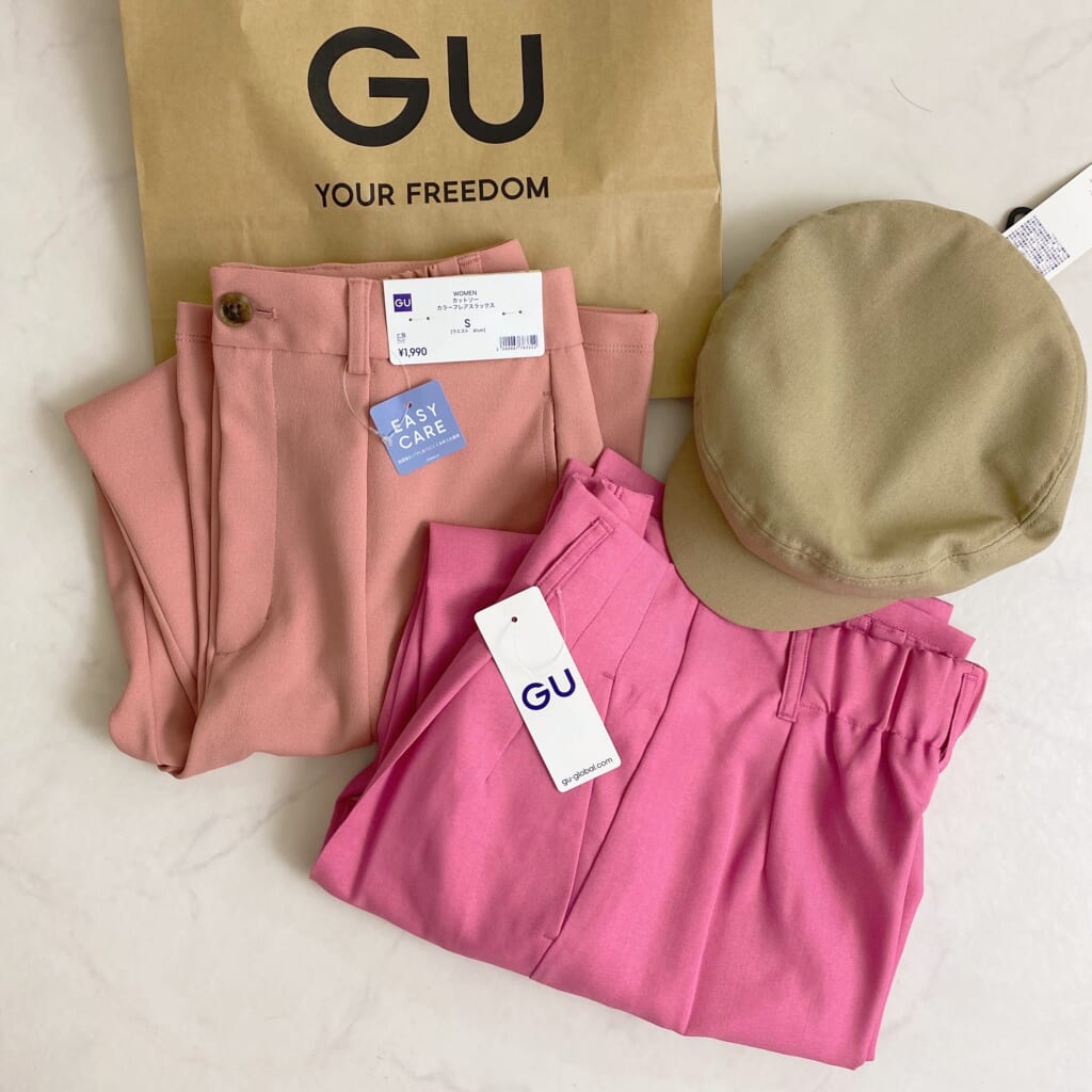 春はピンクが着たいの～♡インスタグラマー解説【GU】の「カラーパンツ」特集
