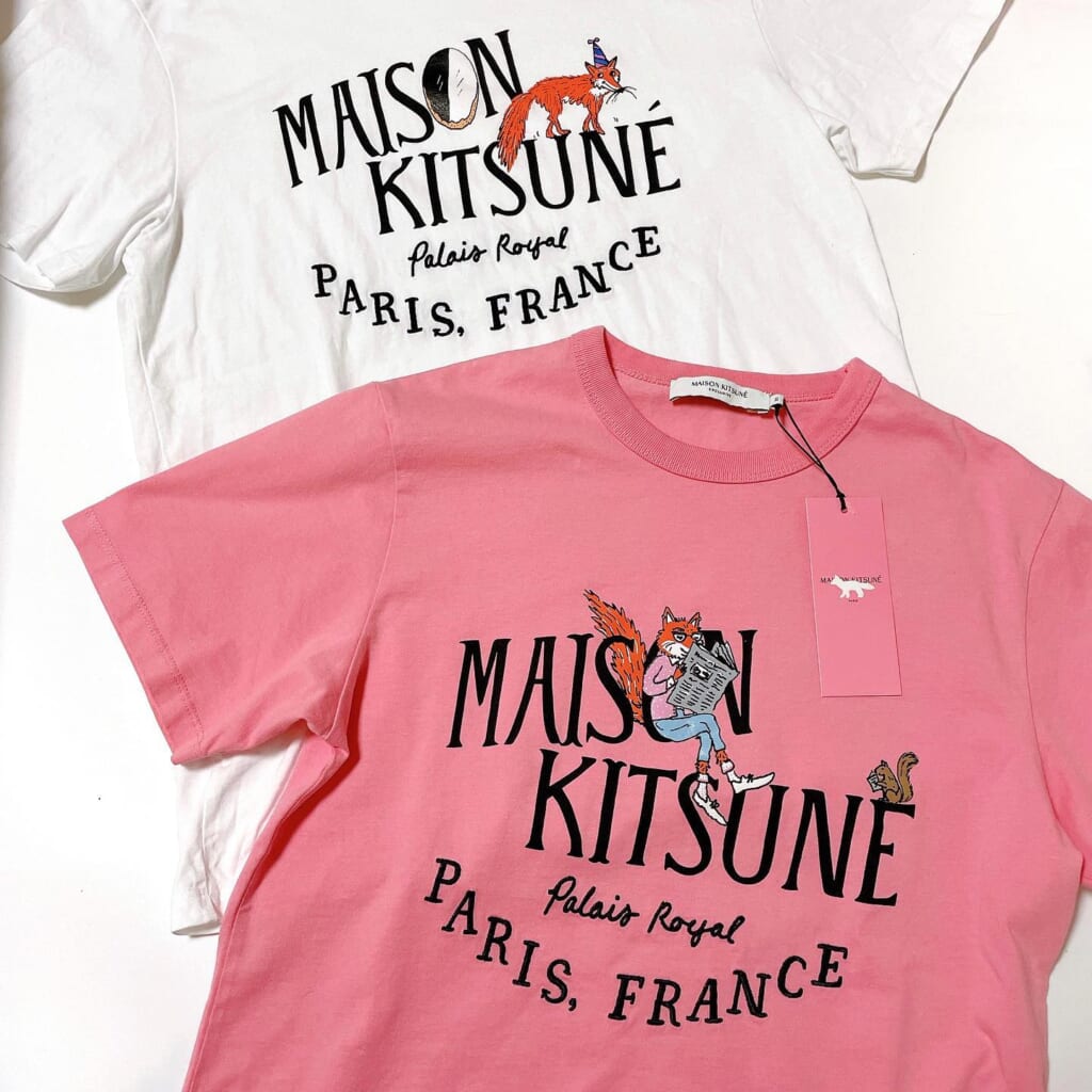 「別格に可愛かった」「たまらん」【MAISON KITSUNE】の「春ピンク品」に注目