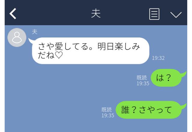 【誤爆】夫「愛してる。明日楽しみだね♡」…出張に行くはずじゃないの？＜実録！浮気エピソード＞