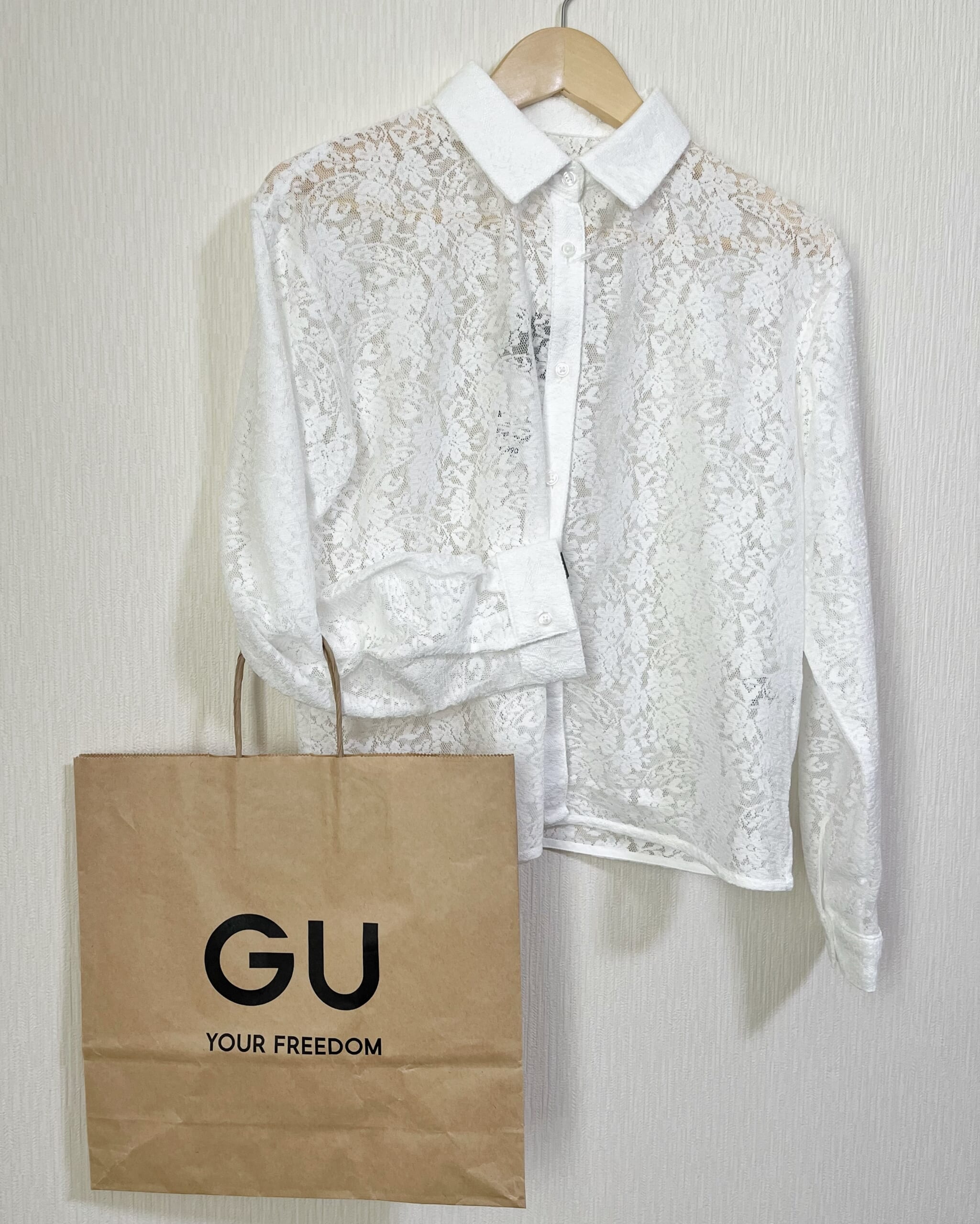 「大活躍の予感」【GU】の”大人可愛いレースシャツ“大紹介♡