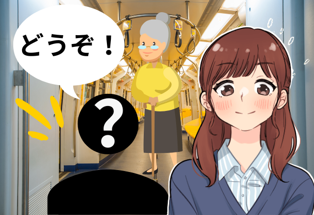 ＜スカッと＞電車で”杖をついたおばあさん”に席を誰も譲らない…→そこへ「可愛らしい救世主」が現れた…！