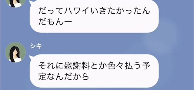 「慰謝料払う前に得したい！」浮気相手と逃走した花嫁！→ハネムーンのチケットを盗み楽しむ姿に唖然…