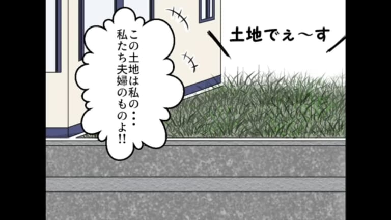 義妹「土地は私たち夫婦の物よ！」義母に媚を売り”裏で”嫌がらせ！？→義妹が【義母に媚る理由】は土地の所有権にあった！？