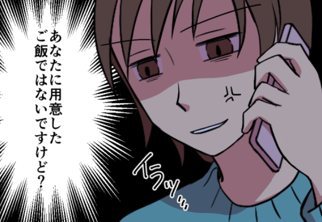 義父「今日の晩ご飯は？」私「ハンバーグです」→孫を気にかけて電話してくる義父。この後放った”意味不明な理屈”にイラっと。