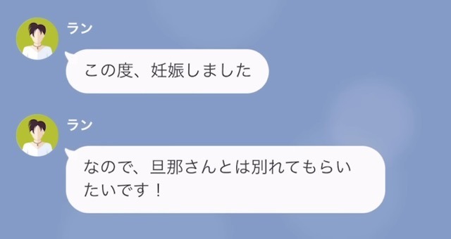 「旦那さんの子を妊娠しました♡」浮気相手から直接LINE！？しかし…⇒「夫の子ではありません」妻の反撃に…浮気相手「…は？」