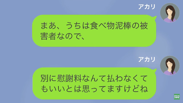 【LINE】「やっていることは泥棒と変わりませんよ？」期限切れの食材を盗む掃除代行の末路＃14