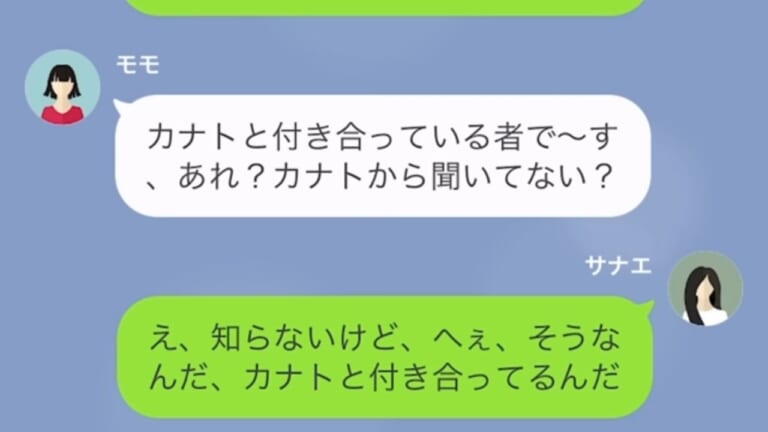 夫の浮気相手「旦那さんと付き合ってるものでーす（笑）」私「へ、へえ…」浮気相手からLINE…⇒私「本気で言ってる？」