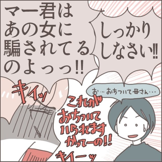 義母「あの女に騙されてる！2歳も年上よ」彼氏「落ち着いて…」だが次の瞬間⇒彼女が義母に【ド直球な質問】で反撃開始！？