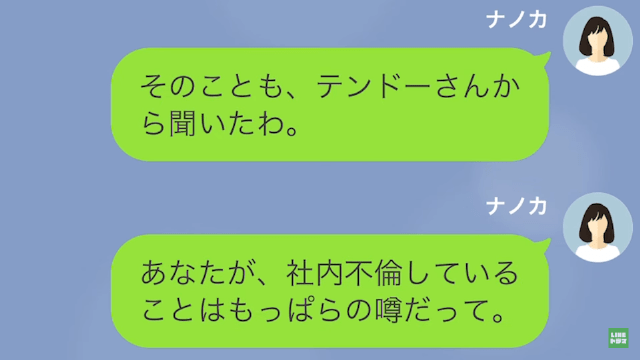 【LINE】浮気相手にも妻にもウソをつく夫＃15