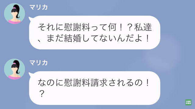 【LINE】私を浮気相手と勘違いし、腹を殴って病院送りにした兄の婚約者＃13