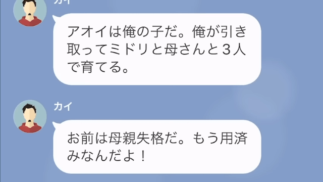 【LINE】息子を保育園から勝手に連れ出す元義母＃9