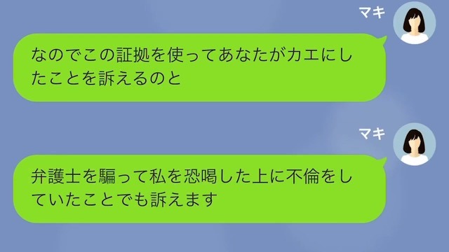 【LINE】弁護士のフリをして離婚と慰謝料を請求してくる浮気夫＃16